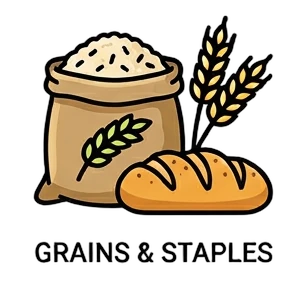 እህሎች እና መሰረታዊ ምግቦች