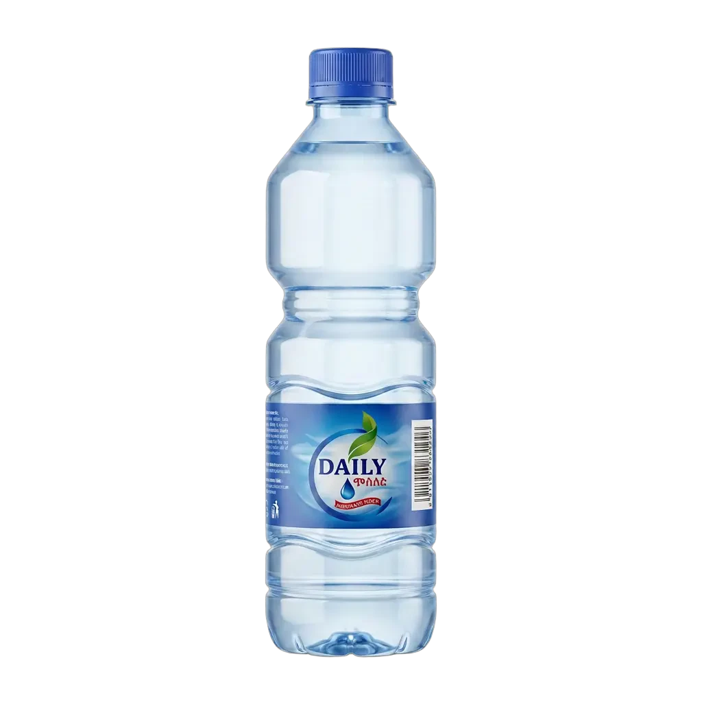 ዳይሊ አንድ ሊትር የታሸገ ውሃ