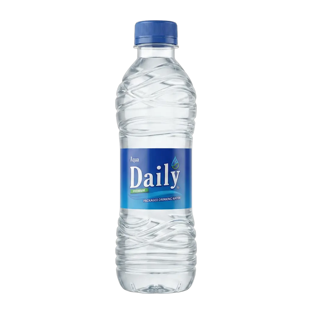 ዳይሊ ሩብ ሊትር የታሸገ ውሃ